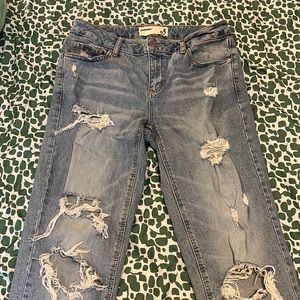 Garage distressed jeans